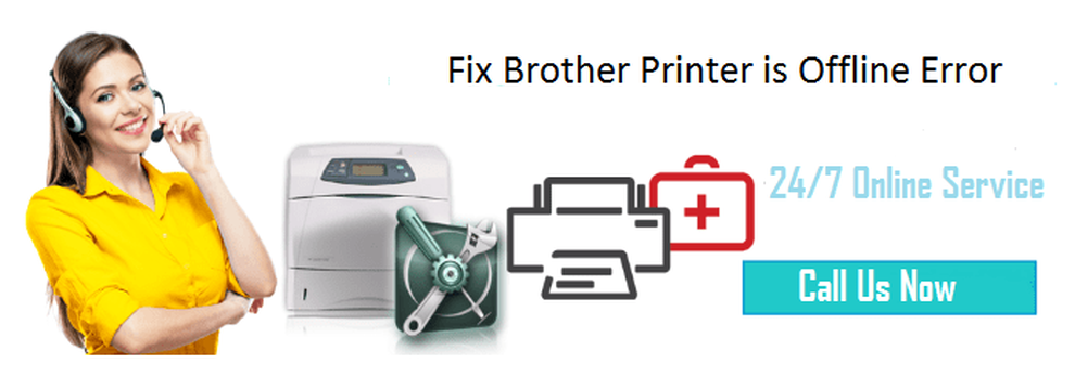 turn offline brother printer online troubleshooting steps